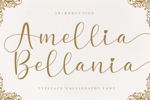 Amellia Bellania: A Premium Handwritten Font for Branding