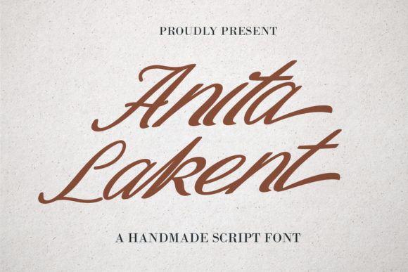Anita Lakent: A Modern Handwritten Font for Editors