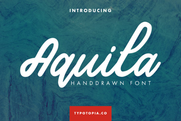 Aquila: A Handwritten Font That Elevates Modern Web Design