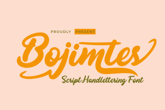 Bojimtes: A Bold Handwritten Font That Elevates Web Typography