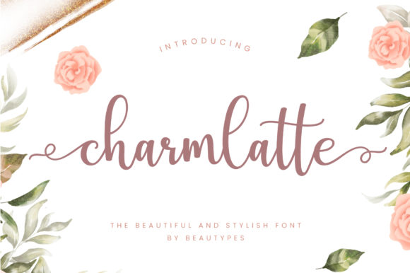 Charmlatte: A Romantic Script Font That Elevates Small Business Branding