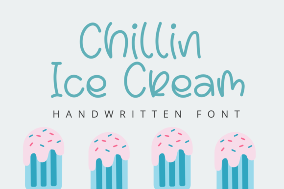 Chillin Ice Cream: A Quirky Handwritten Font Review