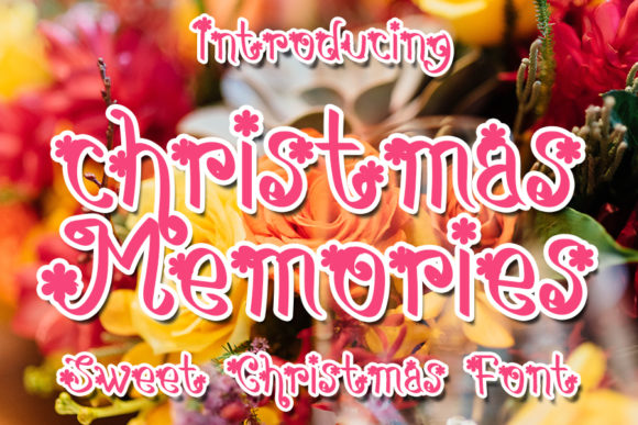 Christmas Memories Font: A Romantic Script for Web Design & Digital Branding