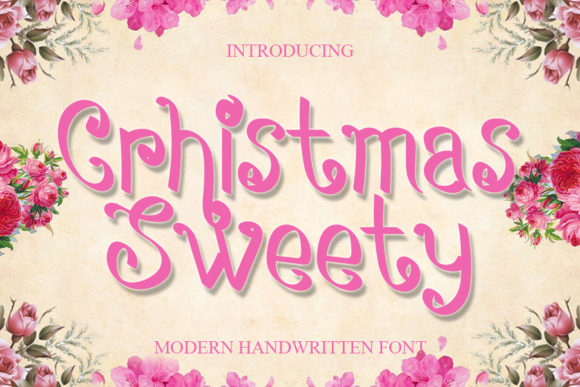 Christmas Sweety: A Handwritten Font for Web Design