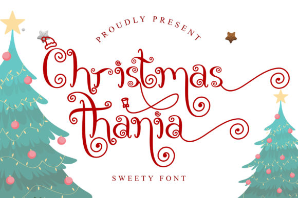 Christmas Thania: A Premium Handwritten Font for Web