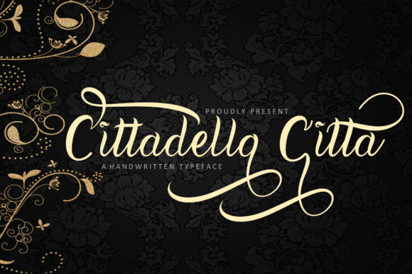 Cittadella Citta: The Romantic Script Font That Elevates Digital Marketing Visuals