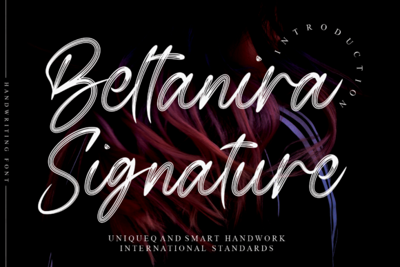Elegant Script Font for Modern Marketers: Beltanira Signature