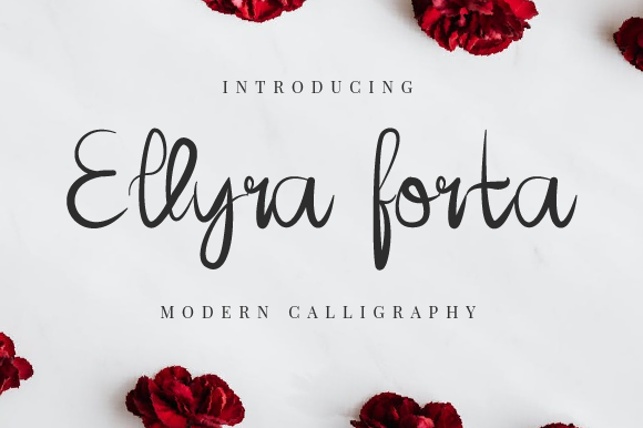 Ellyra Forta: The Perfect Handwritten Font for Crafters