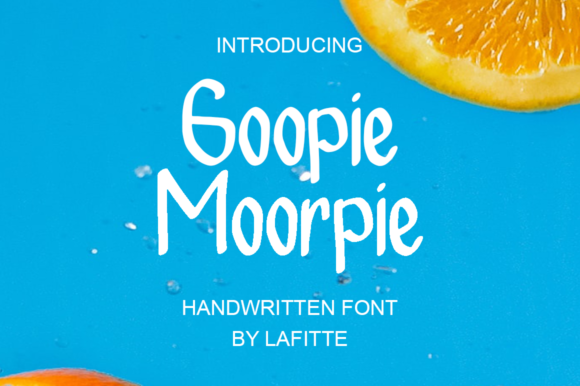 Geopie Moorpie: A Handwritten Font for Web Design