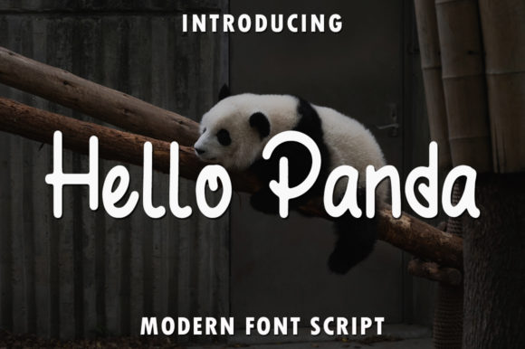 Hello Panda: A Charming Handwritten Font for Editorial Design