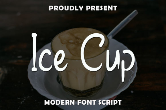 Ice Cup: A Sweet Handwritten Font for Makers