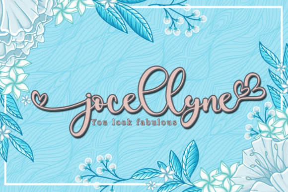 Jocellyne: A Sweet Handwritten Font That Elevates Small Business Branding