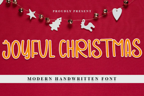Joyful Christmas: A Festive Handwritten Font for Web Design