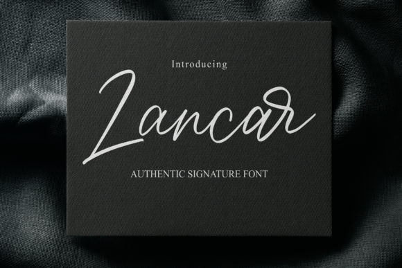 Lancar: The Modern Handwriting Font for Crafters