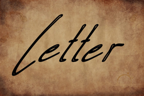 Letter: A Handwritten Font for Modern Web Design