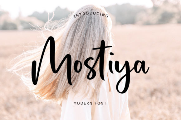 Mostiya: The Handwritten Font That Elevates Campaign Visuals with Elegance