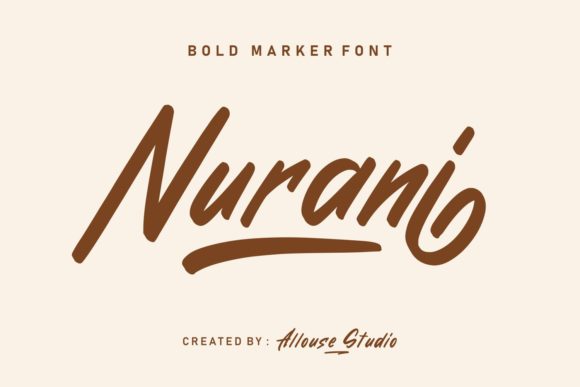 Nurani: A Friendly Handwritten Font for Campaigns