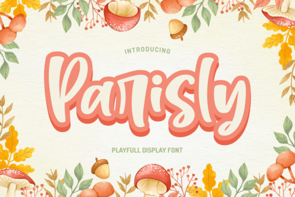 Parisly Font: A Playful Typeface for Small Business Branding