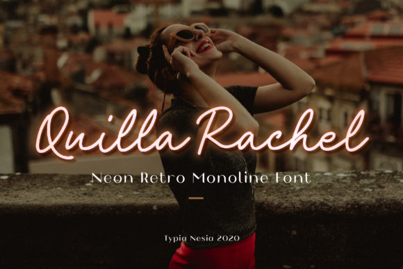 Quilla Rachel: A Handwritten Font That Elevates Small Business Branding
