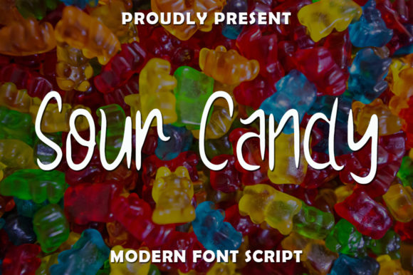 Sour Candy: A Playful Script Font for Modern Web Design