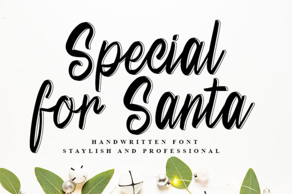 Special for Santa: The Perfect Holiday Script Font