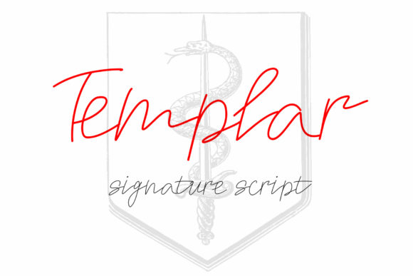 Templar: A Handcrafted Script Font for Modern Web Design