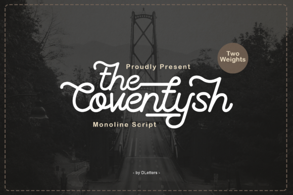 The Coventysh: A Vintage Handwritten Font Review