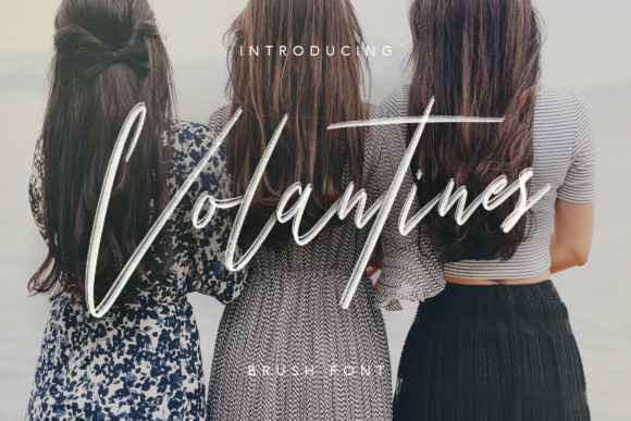 Volantines: A Handwritten Font for Modern Branding